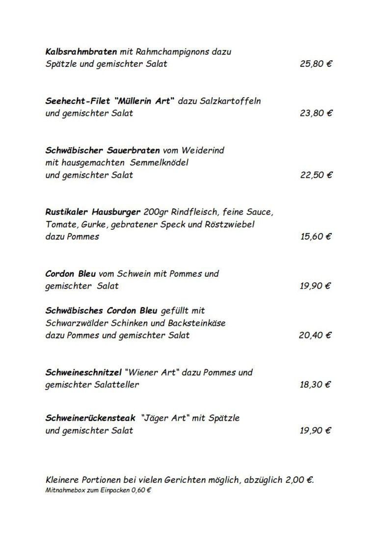 Speisekarte 2 15.10.2025